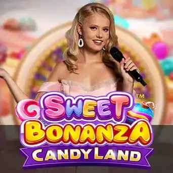 Sweet Bonanza CandyLand slot logo by Pragmatic Play at 1Redbet