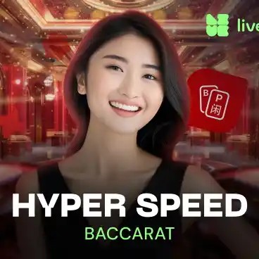 Try Hyper Speed Baccarat slot by Evolution on 1redbetargentina.casino – logo image