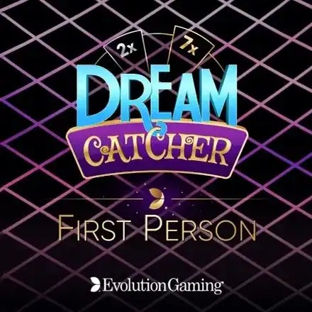 First Person Dream Catcher game by Evolution – logo hosted on 1Redbet