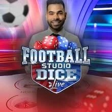Football Studio Dice by Evolution, showcased at 1redbetargentina.casino – game logo