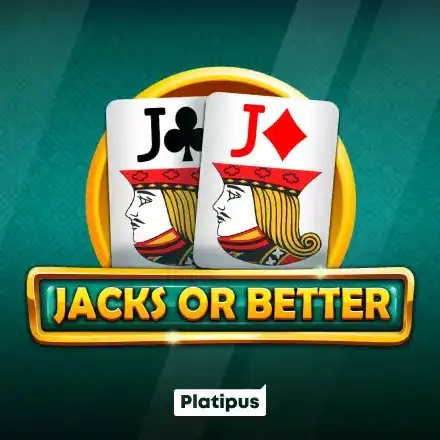 Jacks or Better logo – Table Games by Platipus at 1Redbet