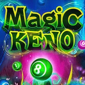 Magic Keno casino game by Turbo Games – featured logo at 1Redbet