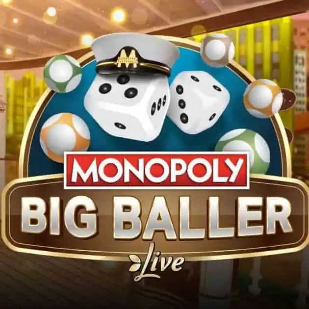 MONOPOLY Big Baller slot icon by Evolution, available at 1Redbet