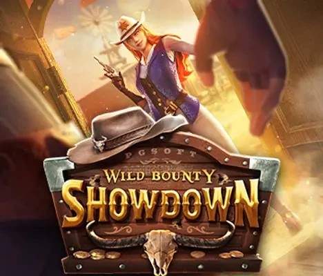 Wild Bounty Showdown slot logo by PG Soft at 1Redbet